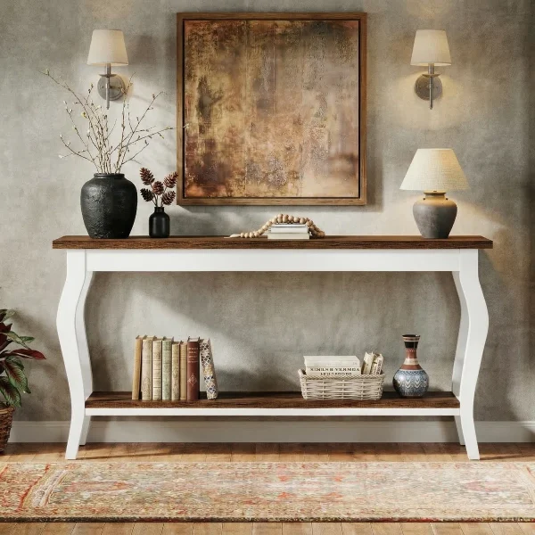 Monna Meja Konsol Antik Desain Minimalis Modern