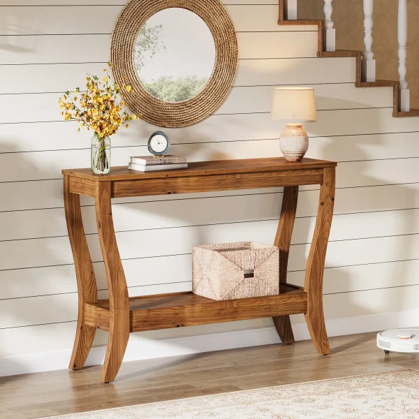 Sion Meja Konsol Minimalis Modern Kayu Jati