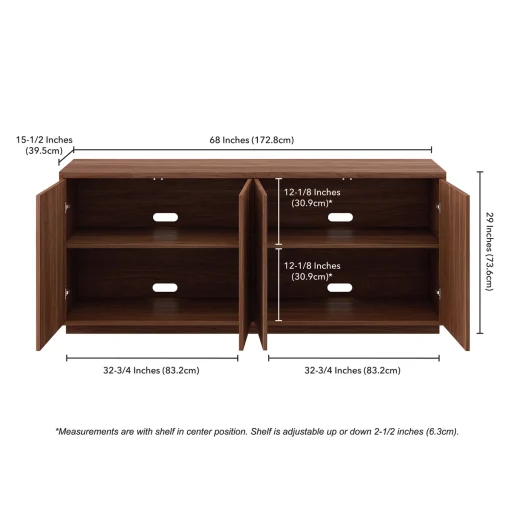ALTON Lemari Kabinet Serbaguna Kayu Jati Modern