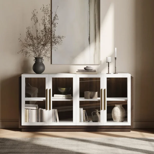 Asada Lemari Kabinet Plywood Tacosheet White Brown