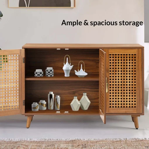 AUDI Lemari Kabinet Retro Kayu Jati Minimalis Modern