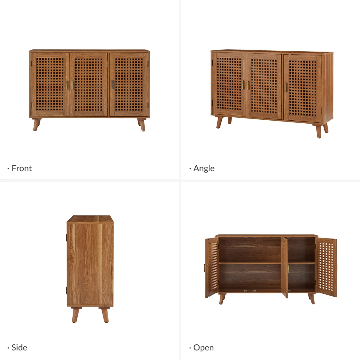 Audi Lemari Kabinet Retro Kayu Jati Minimalis3