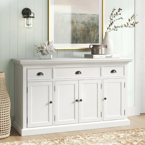 Avel Lemari Kabinet 4 Pintu 3 Laci Cat Duco
