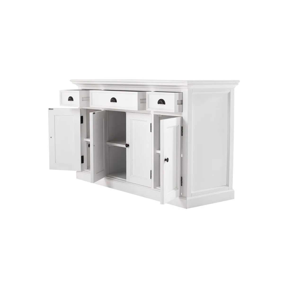 Avel Lemari Kabinet 4 Pintu 3 Laci Cat Duco2