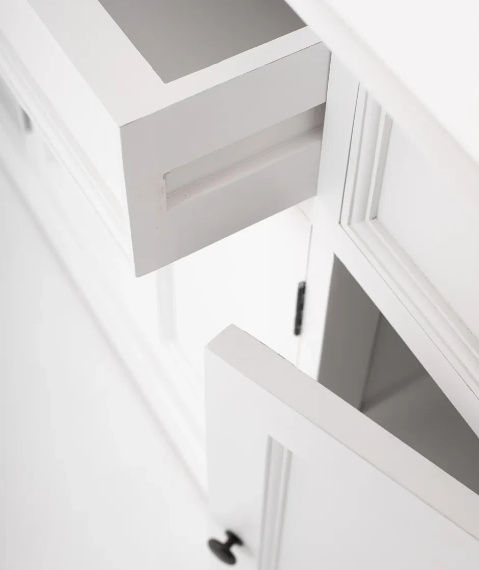 Avel Lemari Kabinet 4 Pintu 3 Laci Cat Duco3