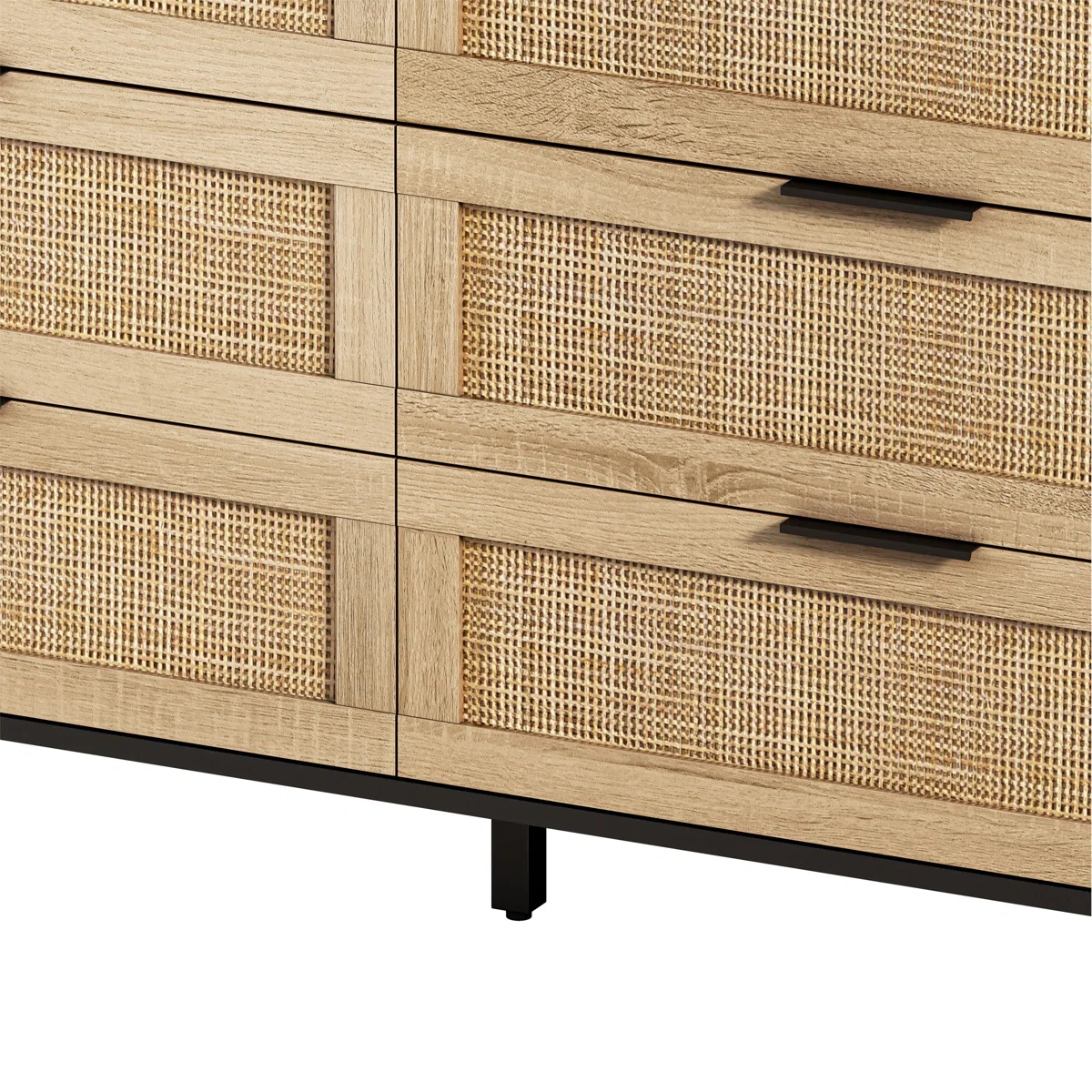 Clea Lemari Kabinet Laci 6 Rotan Plywood Tacosheet5