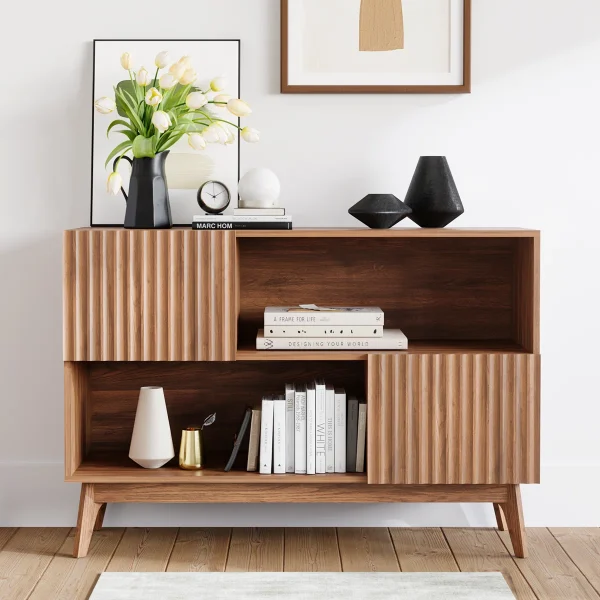 Devon Lemari Kabinet Retro Kayu Jati Minimalis