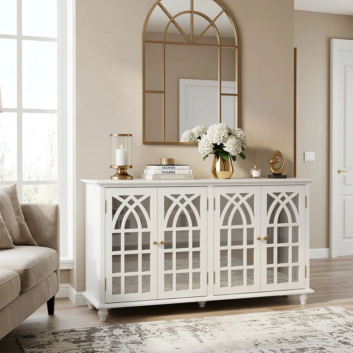 Doriral Lemari Kabinet Cat Duco Minimalis Modern