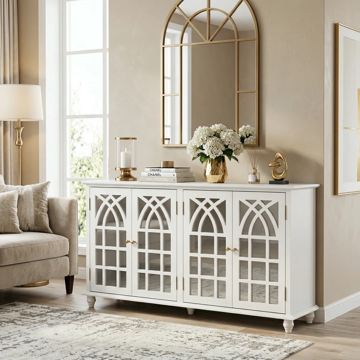Doriral Lemari Kabinet Cat Duco Minimalis Modern1