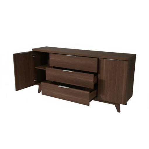 ERECO Bufet Credenza Scandianvian Kayu Jati Minimalis