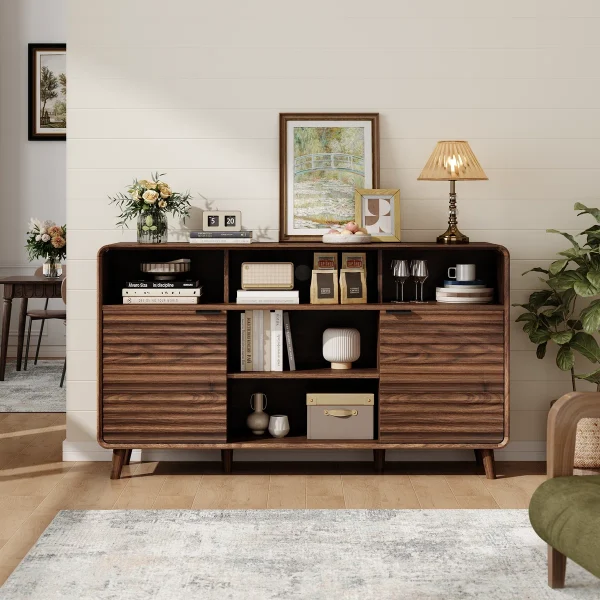 Gana Lemari Kabinet Retro Kayu Jati Minimalis