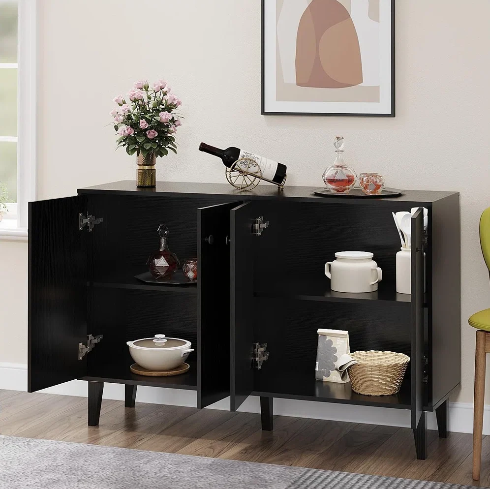 Gani Lemari Kabinet Plywood Tacosheet Hitam Serat2