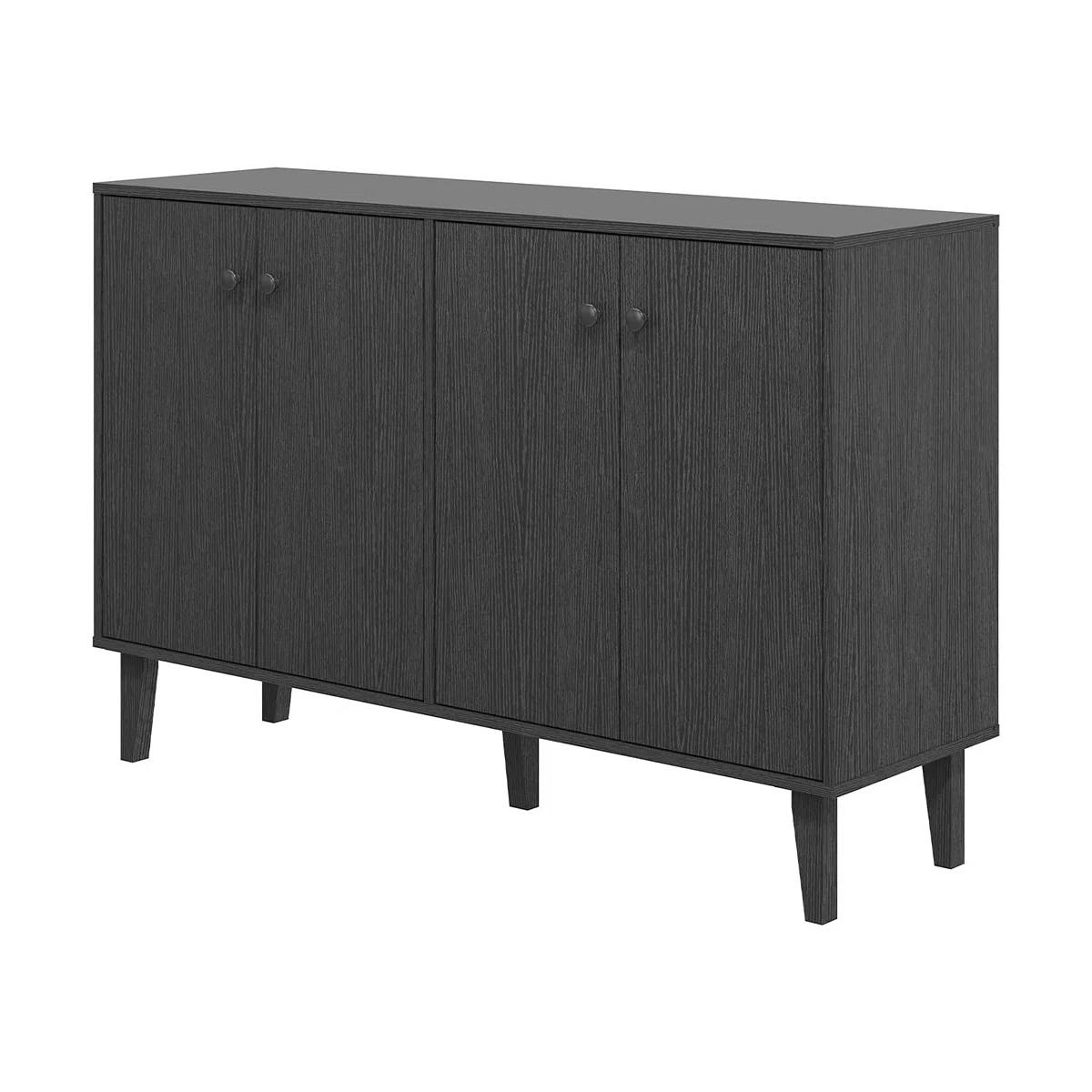Gani Lemari Kabinet Plywood Tacosheet Hitam Serat3