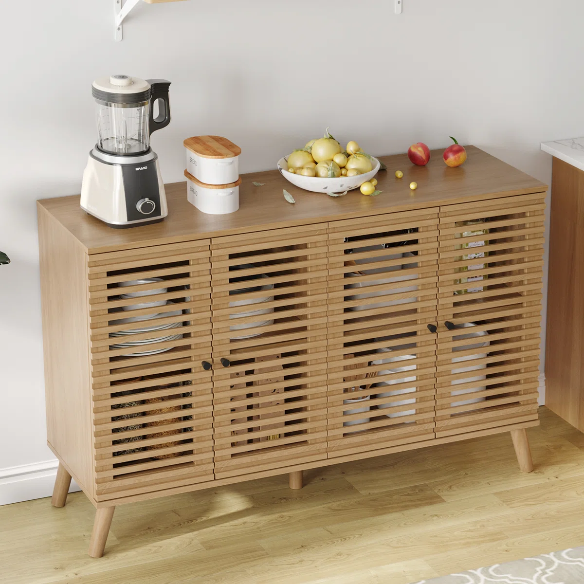 Garaga Lemari Kabinet Model Unik Retro Kayu Jati1
