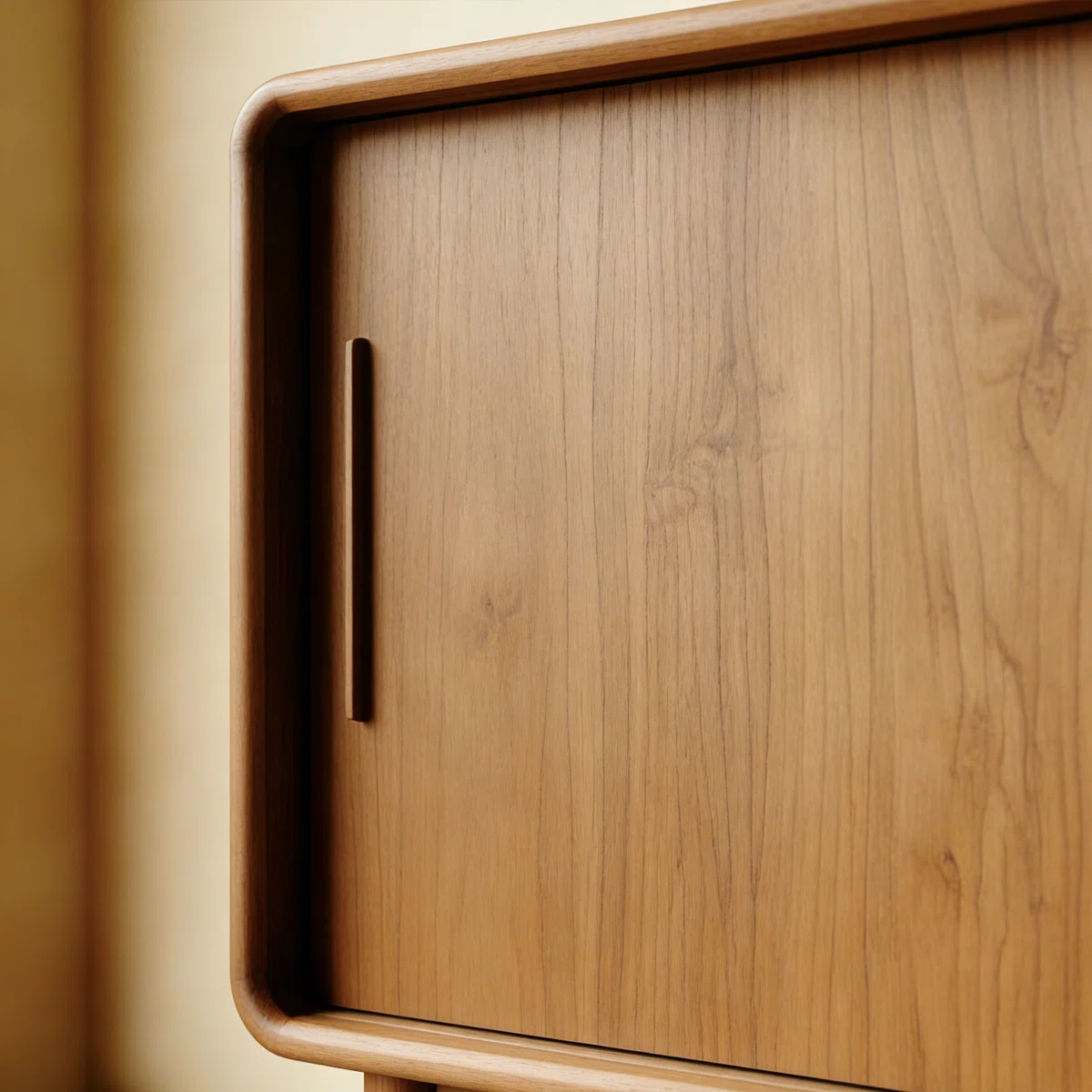 Garvin Lemari Kabinet Pintu Sliding Kayu Jati Minimalis3