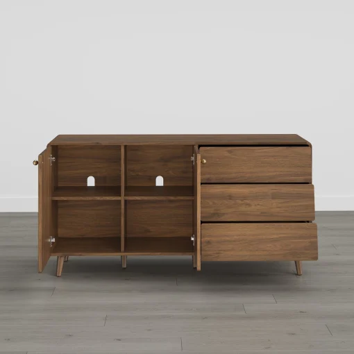 HATTA Lemari Kabinet Multifungsi Retro Kayu Jati Minimalis