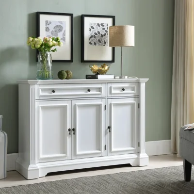 Jarco Lemari Kabinet Klasik 3 Pintu 3 Laci Cat Duco