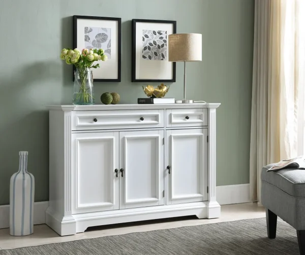 Jarco Lemari Kabinet Klasik 3 Pintu 3 Laci Cat Duco