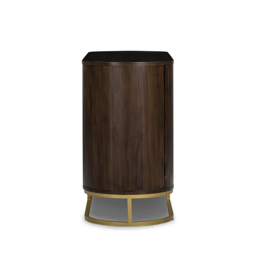 KELVIN Sideboard Cabinet Kaki Besi Desain Minimalis