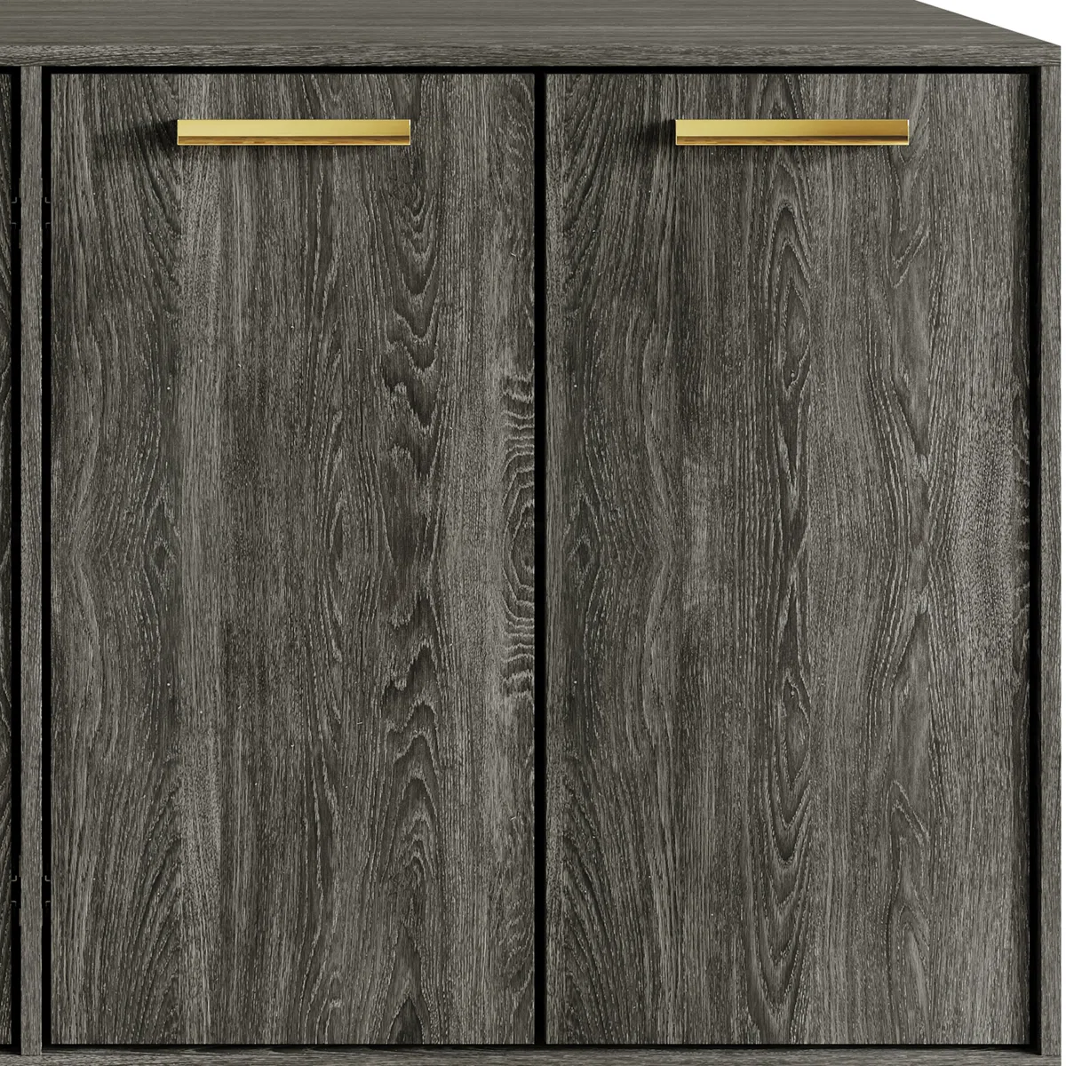 Klevar Lemari Kabinet Plywood Tacosheet Dark Gray4