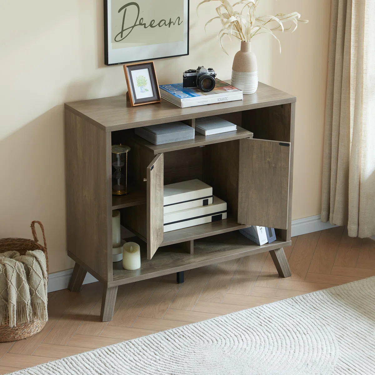 Leonard Lemari Kabinet Retro Plywood Tacosheet Minimalis1