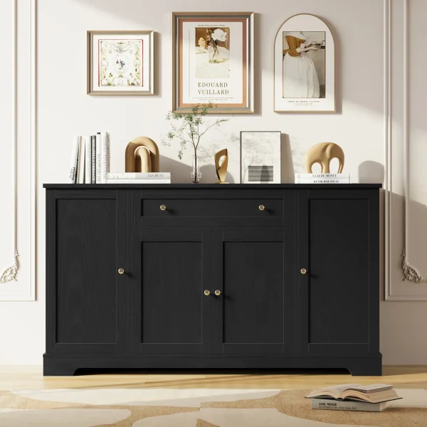 Lisa Lemari Kabinet Plywood Tacosheet Hitam Serat