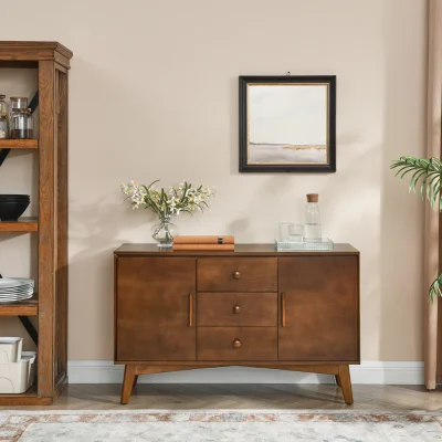 Malka Lemari Kabinet Scandinavian 2 Pintu 3 Laci