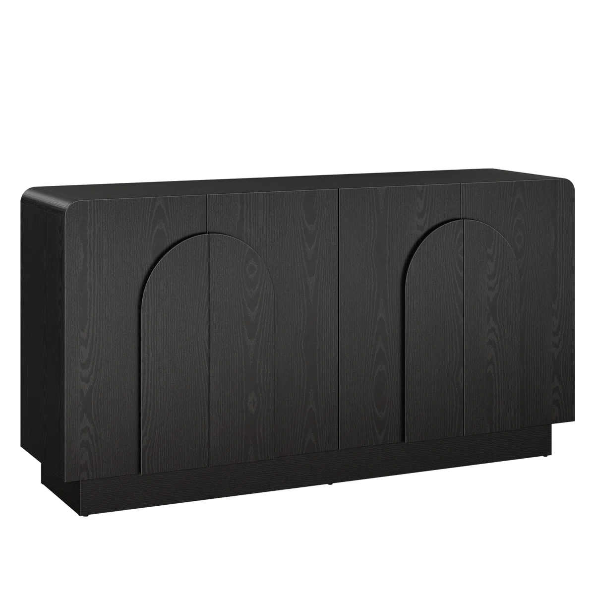 Malla Lemari Kabinet 4 Pintu Tacosheet Hitam4