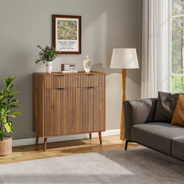 Meka Lemari Kabinet Kayu Jati Model Retro