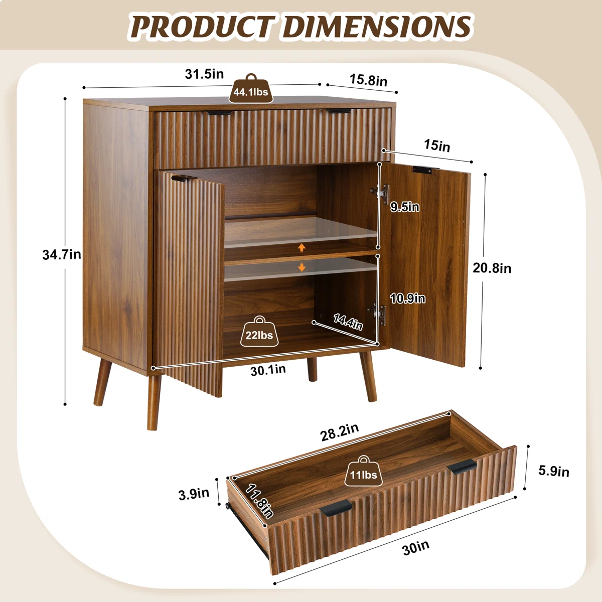 Meka Lemari Kabinet Kayu Jati Model Retro5