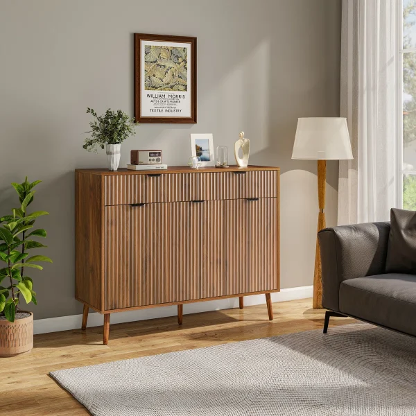 Menan Lemari Kabinet Kayu Jati Model Retro
