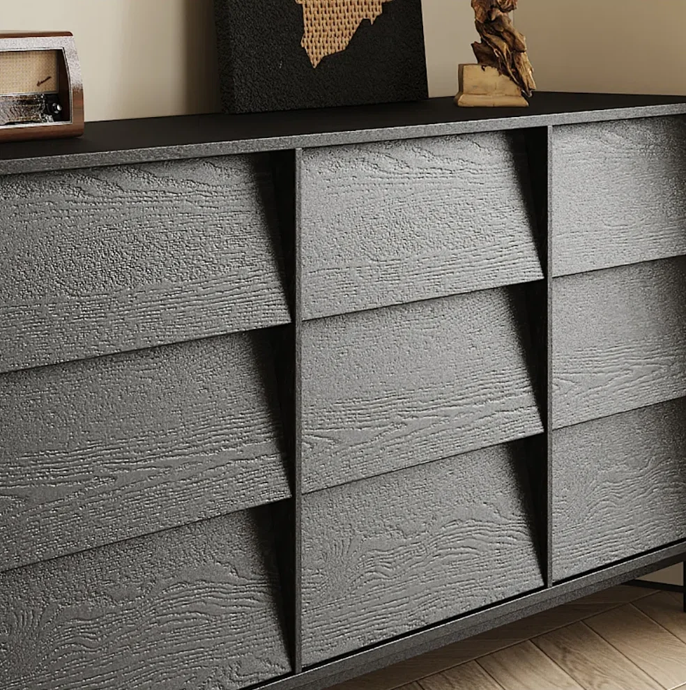 Nazario Lemari Kabinet Plywood Tacosheet Warna Hitam4