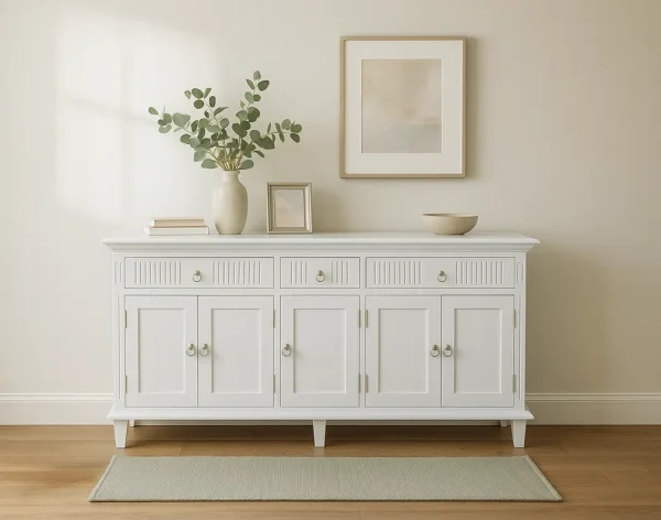 Octa Lemari Kabinet 5 Pintu 3 Laci Cat Duco Minimalis