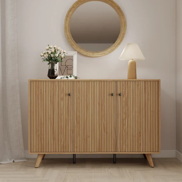 Olivera Lemari Kabinet Retro Kayu Jati Minimalis
