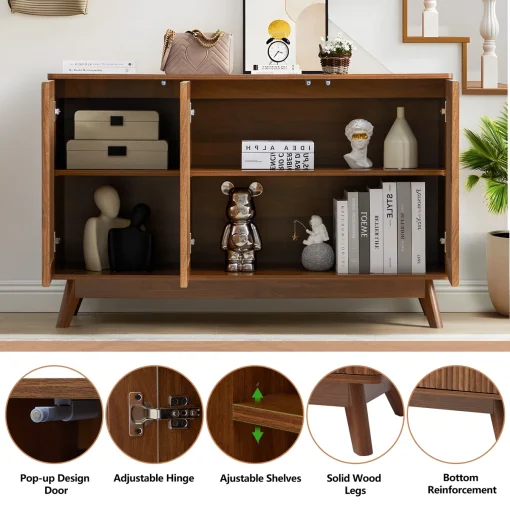 OLIVIERA Cabinet Credenza Scandinavian 3 Pintu