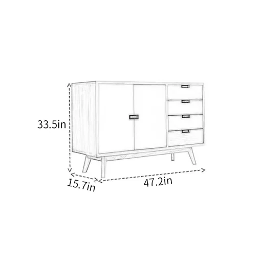 PRENA Lemari Kabinet Plywood Tacosheet Minimalis
