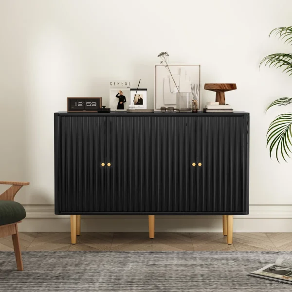 Sella Lemari Kabinet 4 Pintu Cat Duco