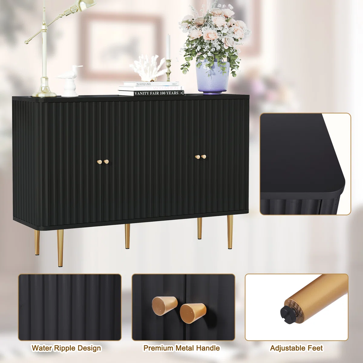 Sella Lemari Kabinet 4 Pintu Cat Duco4