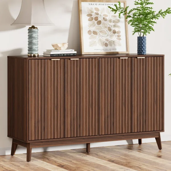 Seyla Lemari Kabinet Scandinavian Kayu Jati