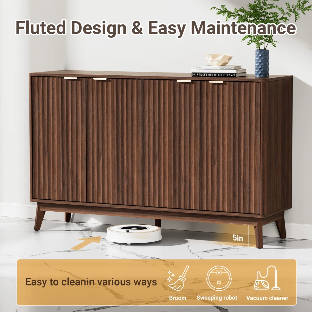 Seyla Lemari Kabinet Scandinavian Kayu Jati2