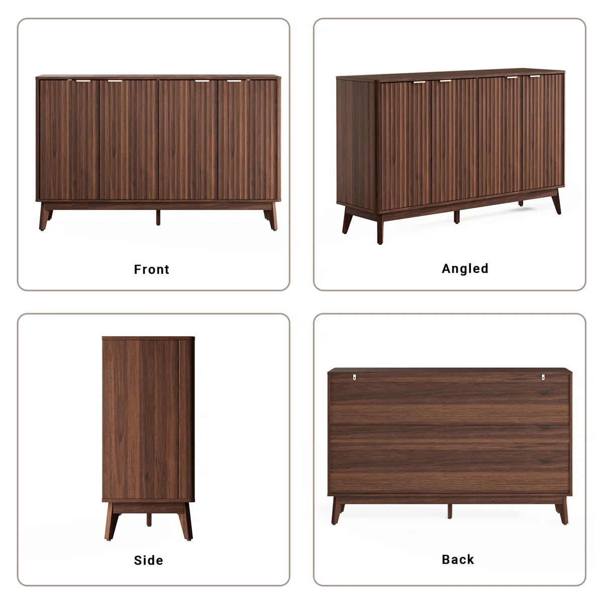 Seyla Lemari Kabinet Scandinavian Kayu Jati3
