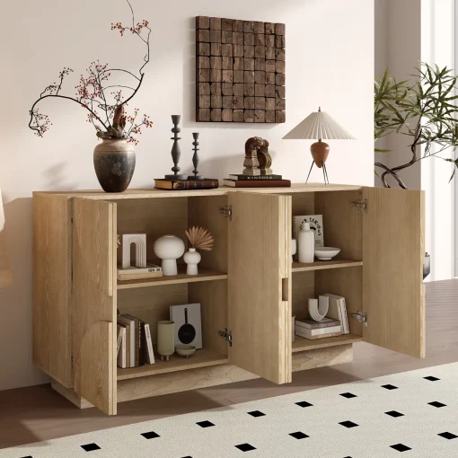 TERENA Lemari Kabinet Plywood Tacosheet Natural Kayu