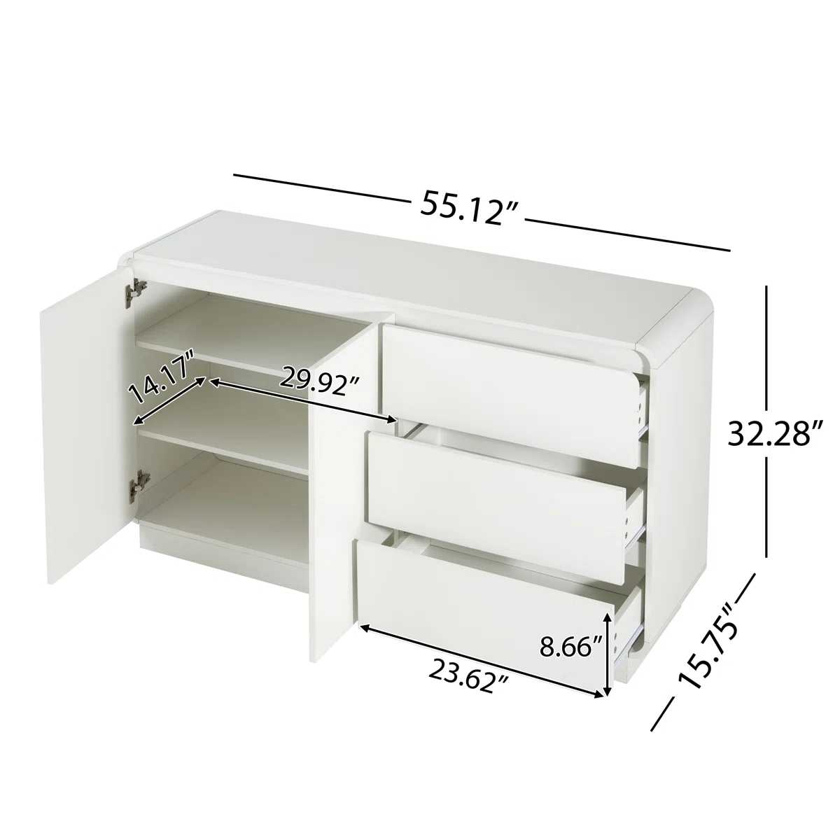 Teresa Lemari Kabinet Serbaguna Cat Duco Minimalis4