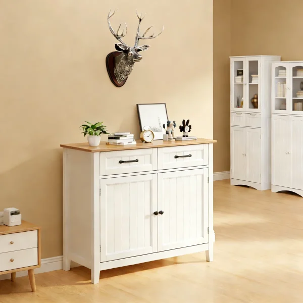Winka Lemari Kabinet 2 Pintu Cat Duco Minimalis