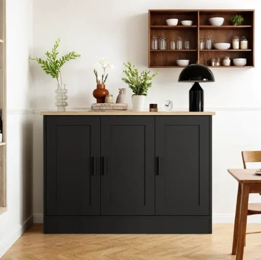 YOLA Lemari Kabinet 3 Pintu Plywood Tacosheet Minimalis