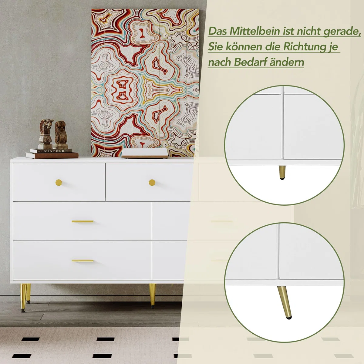 Zenan Credenza Cabinet Serbaguna Cat Duco Minimalis2