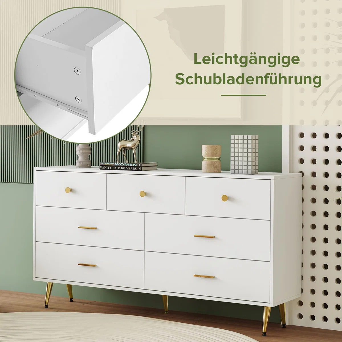 Zenan Credenza Cabinet Serbaguna Cat Duco Minimalis3