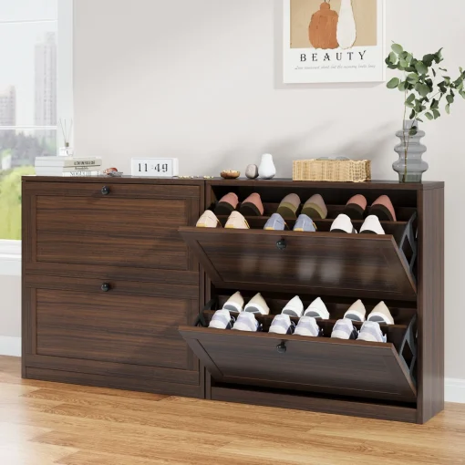 WARKA Lemari Rak Sepatu Plywood Tacosheet Minimalis