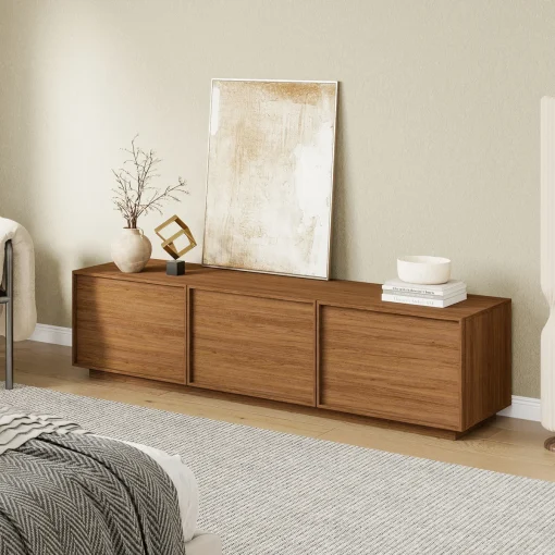 CLARA Bufet Meja Tv Plywood Tacosheet Minimalis