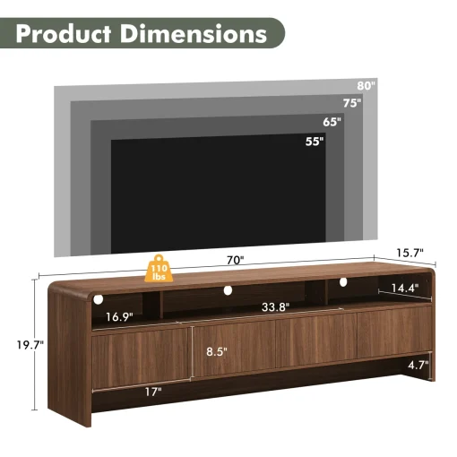 DULAN Bufet Tv Minimalis Playwood Tacosheet Modern